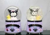 Kuromi Işıklı Müzikli Kar Küresi Orta Boy Model 2 - 1
