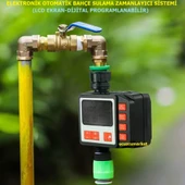 ELEKTRONİK OTOMATİK BAHÇE SULAMA ZAMANLAYICI SİSTEMİ (LCD EKRAN-DİJİTAL PROGRAMLANABİLİR) - 1