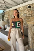 Jasmin Süzüneli Keten Tulum 1280-08 - 3