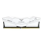 Team T-Force DELTA RGB White 32GB 2x16GB 6400Mhz DDR5 Gaming Ram CL40 (FF4D532G6400HC40BDC01) - 5