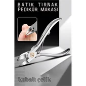 ModaCar Pedikür Makası Tırnak Batık Makası Kobalt Çelik Profesyonel - 1