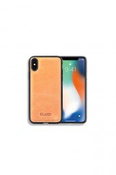 Guard Antik Hakiki Deri Sarı iPhone X / XS Kılıfı - 2