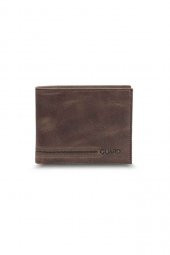Guard Antik Kahverengi Klasik Hakiki Deri Erkek Cüzdanı P171 thumbnail 1