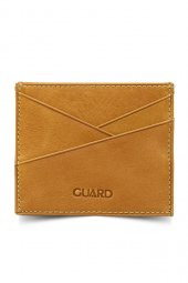 Guard Antik Sarı Hakiki Deri Kartlık P5202 - 3