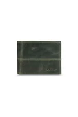 Guard Antik Yeşil İnce Klasik Hakiki Deri Erkek Cüzdanı P883 thumbnail 6