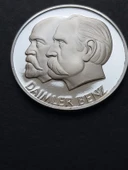 Escoines Koleksiyon 1886 Daimler-Benz 25 Gram Gümüş (999) Mercedes-Benz 100. Yılı Hatıra Madalyon thumbnail 2