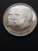 Escoines Koleksiyon 1886 Daimler-Benz 25 Gram Gümüş (999) Mercedes-Benz 100. Yılı Hatıra Madalyon thumbnail 8