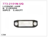 PLAKA LAMBASI SOL-SAG VOLVO C70 07- / S40 08- / V70 07- - 1