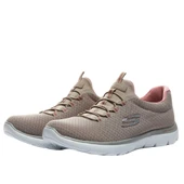 Skechers Summits Krem Kadın Spor Ayakkabı 12980TK TPPK - 4