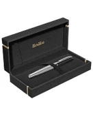 Scrikss Pera 477 Dolma Kalem Siyah Krom M Uç - 1