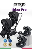 Prego Ibiza Pro Travel Bebek Arabası + 2 Adet Puset Dahil Tam Set - 1