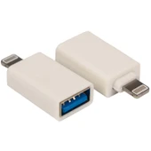Mega Oto Market Usb To İphone Otg Çevirici Dönüştürücü Adaptör - 1