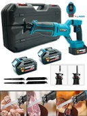 Germany Style 180 Derece Döner Şarjlı Kömürsüz Motor Lazerli Kemik Kesme Tilki Kuyruğu Testere - 1