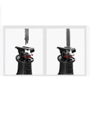 Germany Style 180 Derece Döner Şarjlı Kömürsüz Motor Lazerli Kemik Kesme Tilki Kuyruğu Testere - 2