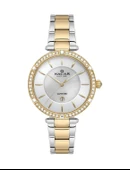 Nacar Nc34-39b662-csms Quartz Çelik Altın/gri 33 Mm Kadın Kol Saati - 6