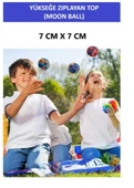 MOON BALL (YÜKSEĞE ZIPLAYAN TOP) SÜPER EĞLENCELİ UZAY TOPU-KAMUFLAJ DESENLİ- SPACE BALL BOUNCY BALL - 2