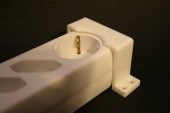 IKEA Koppla Power Kablosu Priz Kenar Koruması Kılıf Beyaz - 3