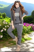 Kışlık Rahat Üçlü Eşofman Takımı thumbnail 2