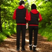 Günlük Kışlık Sevgili Kombini Tekli Erkek Eşofman Takımı thumbnail 6