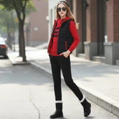 Kışlık Sevgili Kombini Kadın Üçlü Eşofman thumbnail 1