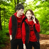 Günlük Kışlık Sevgili Kombini Tekli Erkek Eşofman Takımı thumbnail 3