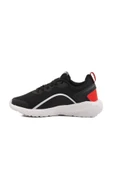 Walkway Siyah Beyaz Fileli Hafif Unisex Spor Ayakkabı Dera 640 G - 2