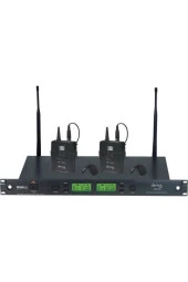 Denox Atr-720 Yaka Uhf Band Çift Yaka Tipi Telsiz Mikrofon Seti - 2