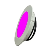 Midi Havuz Sıva üstü Led Aydınlatma Ampülü lamba Mor A-1208 9W 12V IP68 - 1