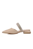 Ayakmod Bej  Kadın Terlik 417578 Z thumbnail 2