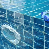 Mini Havuz Sıva üstü Led Aydınlatma Ampülü lamba Soğuk Beyaz A-1209 8W 12V IP68 - 5