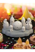 sharp&art Sevimli Kahramanlar Uzayda Taş Boyama Seti-okul Ve Ev Etkinliği...12 Renk Boya... - 7