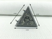 925 Ayar Osmanlı Tuğralı Cevşeni Kebir Kolye Ucu thumbnail 3