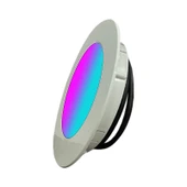 Midi Havuz Sıva üstü Led Aydınlatma Ampülü lamba RGB tüm renkler A-1208 9W 12V IP68 - 1