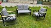 BİG GARDEN BALKON BAHÇE MOBİLYASI 2 +1 +1 KOLTUK BALKON MOBİLYA - 1
