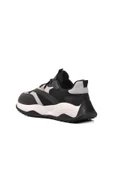 Ayakmod Siyah-Buz Bağcıklı Unisex Sneaker 9950 G - 4
