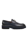 Ayakmod Lacivert Hakiki Deri Erkek Loafer Ayakkabı Premium 2871 M - 1