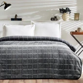 Özdilek Çift Kişilik Battaniye Baskılı Prime Masculine Plate - 1