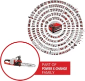 Einhell GE-LC 36/35 Li-Solo Akülü Ağaç Kesme Makinesi - 4501780 - 2