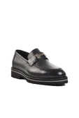Ayakmod Siyah Hakiki Deri Erkek Loafer Ayakkabı Premium 2871 M - 3