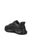 Ayakmod Siyah Hakiki Deri Erkek Sneaker 1004 M - 4