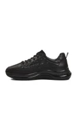 Ayakmod Siyah Hakiki Deri Erkek Sneaker 1004 M - 2