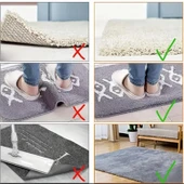 Halı Kilim Paspas Kaymaz Bant 48 mm X 5 Mt Çift Taraflı Yapışkan Toplanma Önleyici Bandı 2 Adet - 4