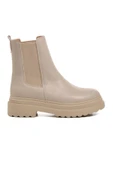 Ayakmod Bej  Kadın Chelsea Bot 261074 Z - 1