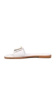 Ayakmod Beyaz Kadın Terlik 422224 Z - 2