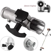 Motorlu Tırpan Boru Bağlantısı Kelepçeli 26 mm 9x9 Dişli thumbnail 1