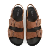 Roy Jones Barcelona Urban Sandals Rahat Yumuşak Tabanlı Erkek Sandalet - 4