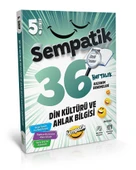 5.Sınıf Sempatik Din Kültürü ve Ahlak Bilgisi Soru Bankası +36 Haftalık Kazanım Denemeleri(Hediyeli) thumbnail 3