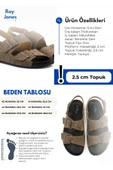 Roy Jones Barcelona Urban Sandals Rahat Yumuşak Tabanlı Erkek Sandalet - 5