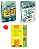 5.Sınıf Sempatik Din Kültürü ve Ahlak Bilgisi Soru Bankası +36 Haftalık Kazanım Denemeleri(Hediyeli) thumbnail 1