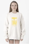 Romania Coat Arms Beyaz Kadın 2ip Sweatshirt - 1